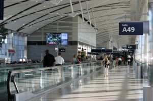Airport in Detroit