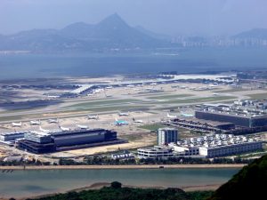 Airport in Hong Kong