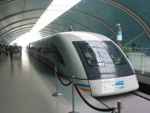 Train in Shanghai